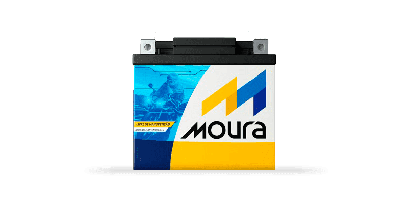 Bateria pra moto Moura