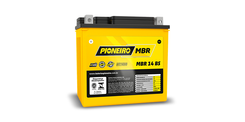 Bateria Para Moto Pioneiro